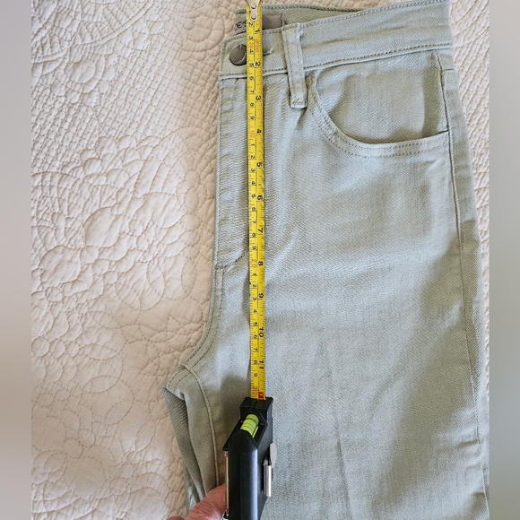 Joe's Jeans high-rise wide leg crop jeans women's size 24 - Picture 8 of 10